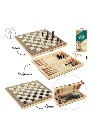 Jogo de sociedade 3 em 1