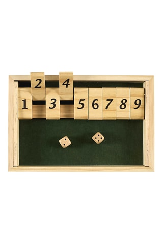 Jogo Shut of the Box – A partir dos 6 anos