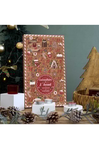 Coffret calendário - 24 velas perfumadas