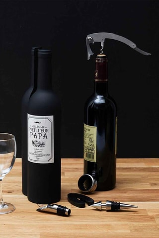 Coffret vinho 5 acessórios