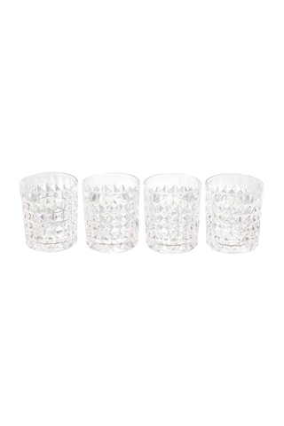 4 copos de whisky em coffret