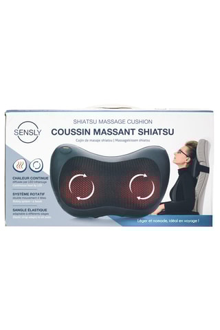 Almofada massajadora Shiatsu 32,5 x 19 cm