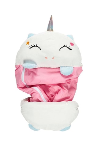 Saco-cama convertível unicórnio 130 x 50 cm