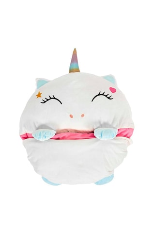 Saco-cama convertível unicórnio 130 x 50 cm
