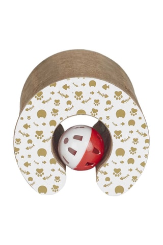 Jogo para arranhar para gato - 24 x 24 x 11,5 cm