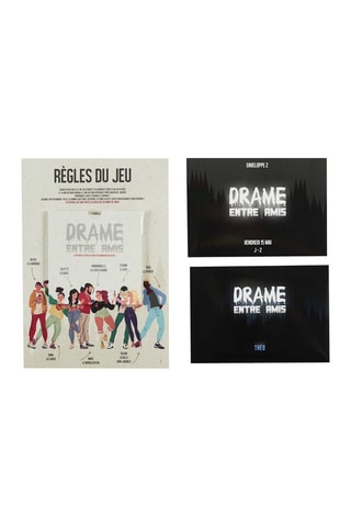 Jeu escape game Drame entre amis