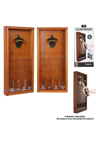 Jogo de beber abre caricas  Natural