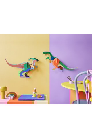 Decoração de parede Deluxe Parasaul - Verde e castanho