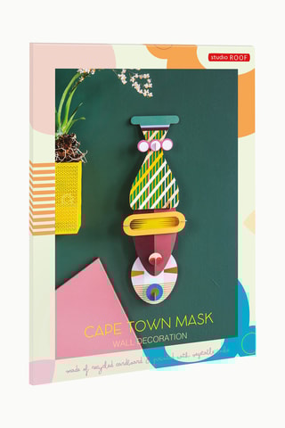 Decoração de parede Capetown - Verde e amarelo