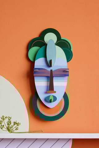 Decoração de parede Bahia - Verde e azul