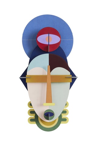 Decoração de parede Sapa - Azul e verde