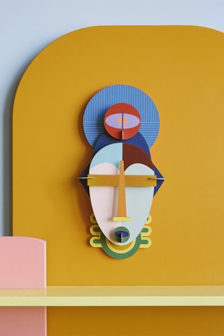 Decoração de parede Sapa - Azul e verde