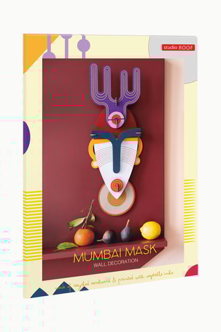 Decoração de parede Mumbai - Violeta e azul