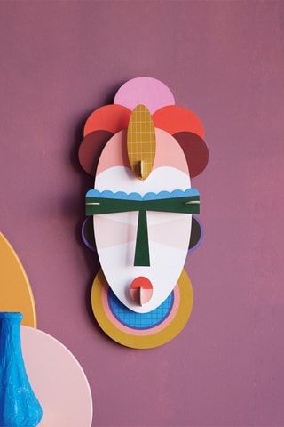 Decoração de parede Cali - Vermelho e verde