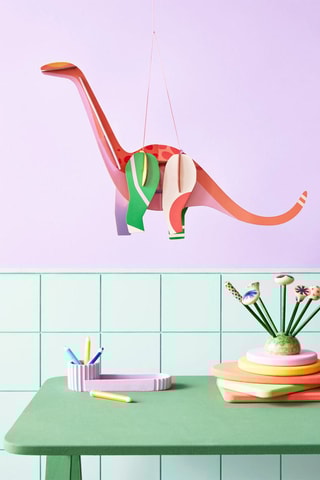 Decoração de suspender Milo Diplodocus - Violeta e verde
