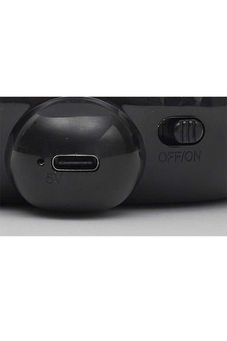 Candeeiro luz de presença panda LED - Branco e preto