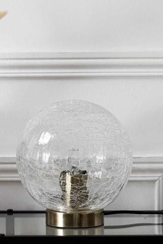 Candeeiro de mesa Cisele Transparente - 25 W