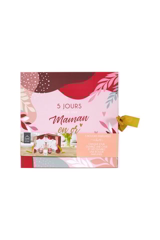 Calendário Mãe 5 velas perfumadas