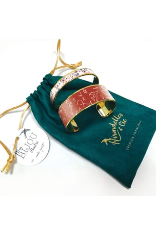 Pulseira aberta Liberty Branches - Azul-marinho