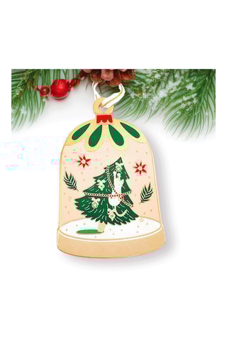 Decoração de Natal Ho Ho Ho Chat dans l'arbre - 10 cm