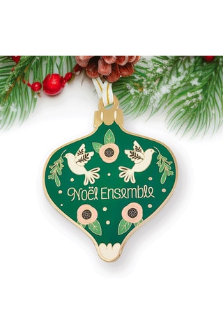 Decoração de natal Ho Ho Ho Noël ensemble - 10 cm