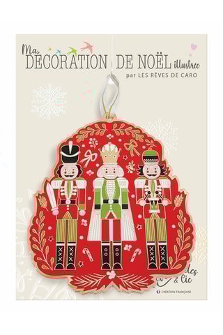 Decoração de natal Magie noël (nutcracker) - 10 cm