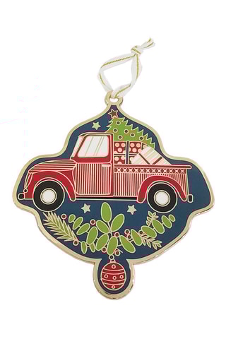 Decoração de natal Noël folk (pick-up) - 10 cm