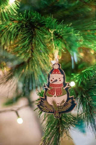 Decoração de natal Noël folk (gingerman) - 10 cm