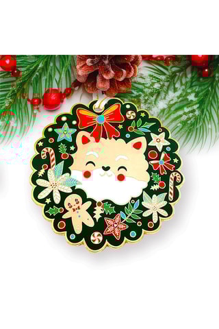 Decoração de Natal Bretzel & Cie (raposa) - 10 cm