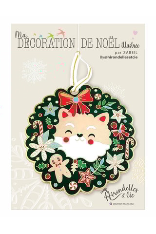 Decoração de Natal Bretzel & Cie (raposa) - 10 cm