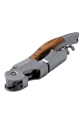 Sommelier Grand cru em madeira de oliveira e aço inoxidável 