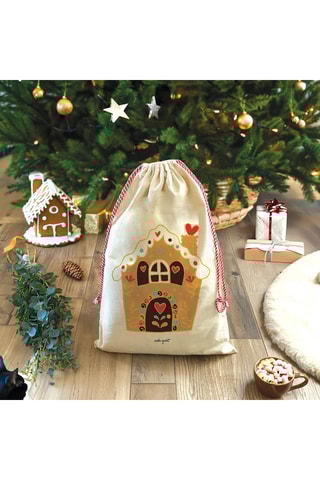 Saco Maison pain d'épices - Cru e bege