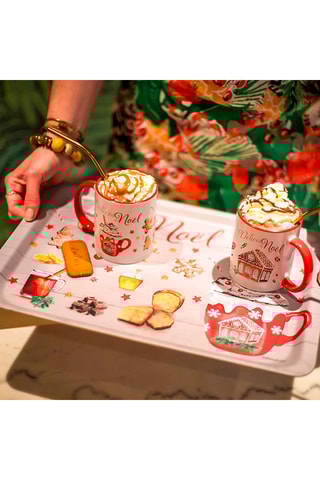 Bandeja Délices de Noël - 42 x 30 cm