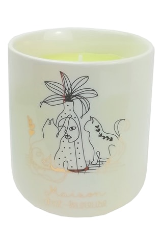 Vela perfumada "fleur d’oranger" Maison chat-leureuse