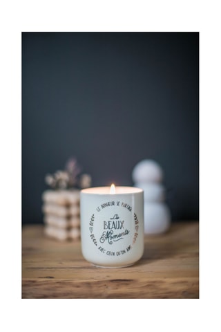 Vela perfumada "baunilha e fava tonka" Les beaux moments