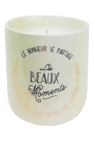 Vela perfumada "baunilha e fava tonka" Les beaux moments