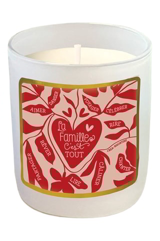 Vela perfumada "bergamote et jasmin" La famille c’est tout