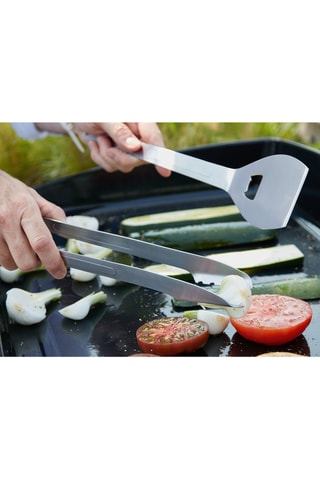 Talheres barbecue em aço inoxidável Houston - 3 peças