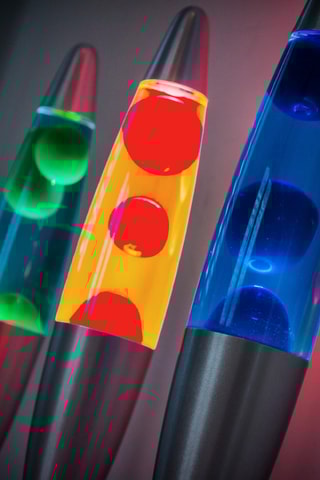 Candeeiro de mesa Magma - Vermelho