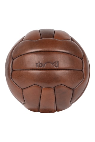 Bola de futebol em couro