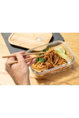 Lancheira em vidro borossilicato Iwaki - 80 cl