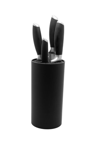 Bloco de 4 peças em aço inoxidável Roma