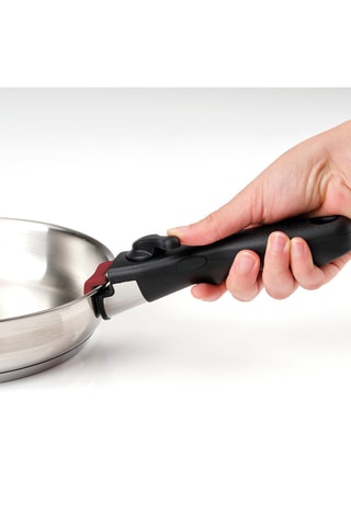 3 casseroles et 1 manche amovible en acier inoxydable 18/8 - 16/18/20 cm