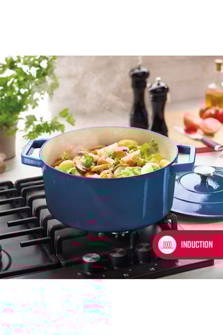 Cocotte en fonte d'acier - 28 cm - 6,8 l