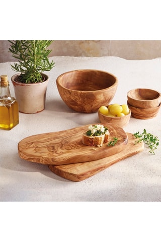 Planche à découper en bois d'olivier