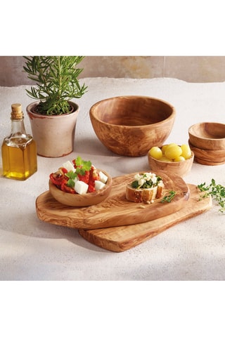 Bol en bois d'olivier