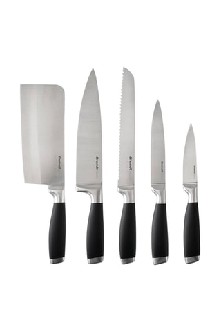 Bloc de 8 pièces en acier inoxydable