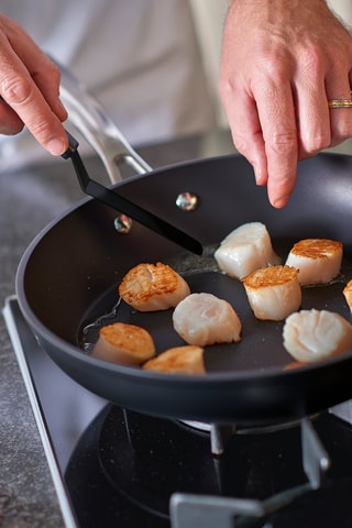 Batterie de cuisine en acier inoxydable - 9 pièces