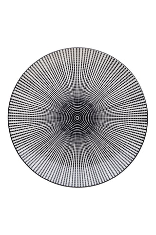 4 assiettes plates en porcelaine - 26,8 cm