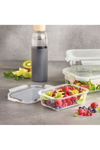 5 boîtes de conservation - 0,32 l /0,8 l / 0,37 l / 0,64 l / 1,05 l